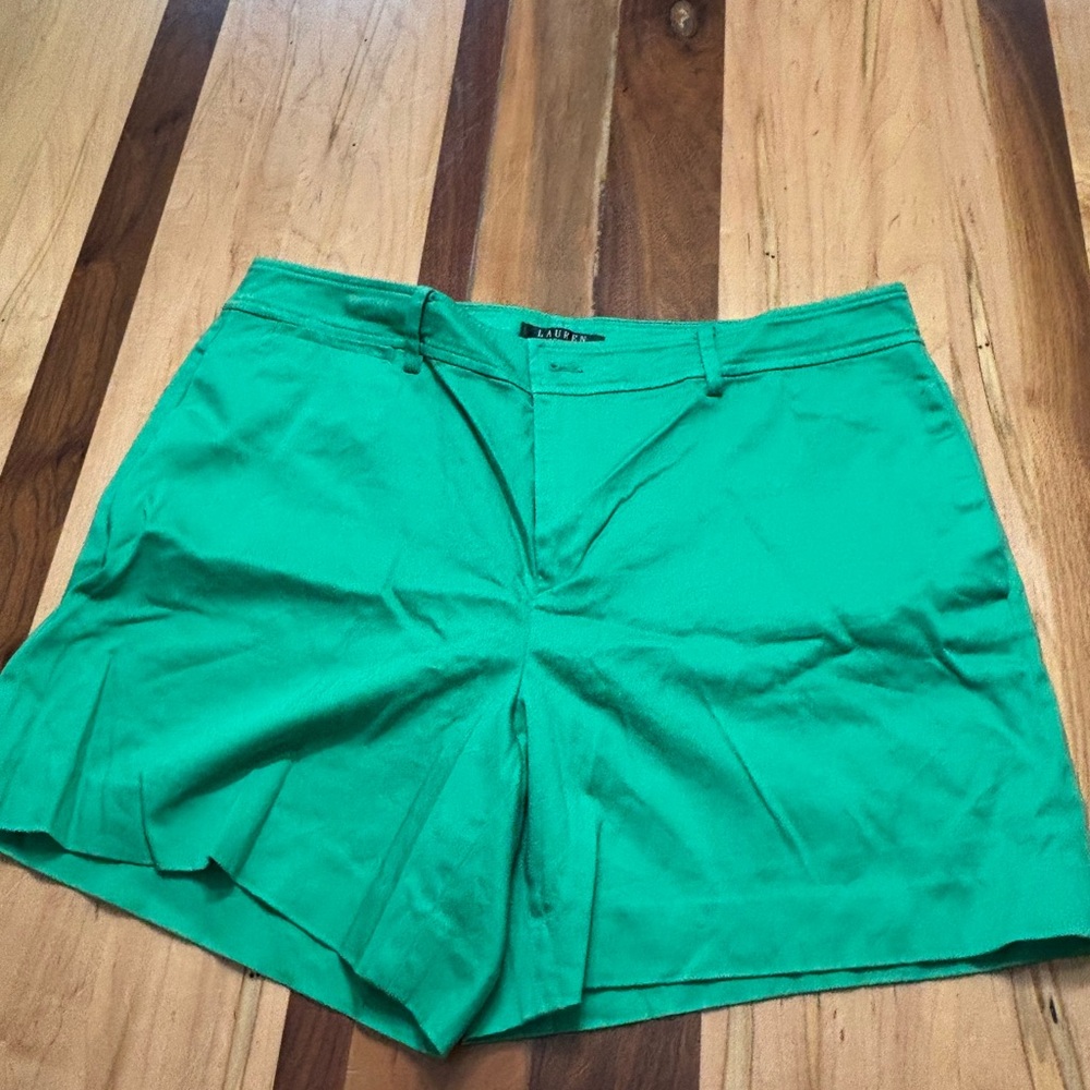 Ralph Lauren Bright Green Women's Bermudas